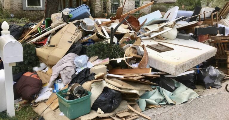 Contents from a home damaged by flooding | ATI Restoration