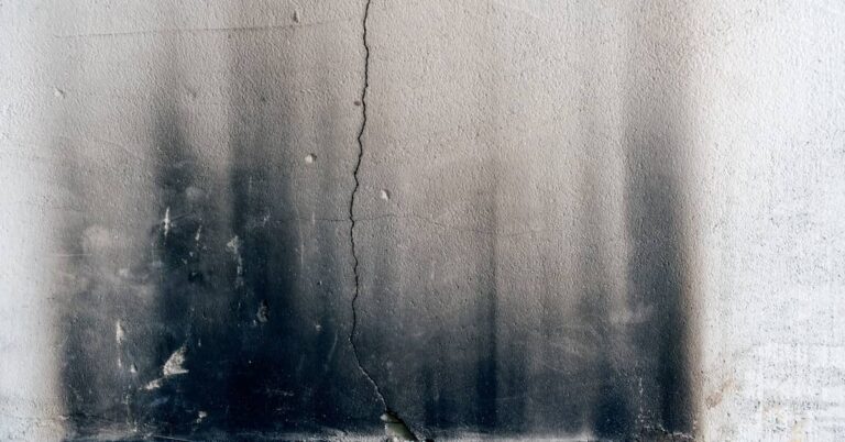 Smoke-damaged wall after a fire | ATI Restoration