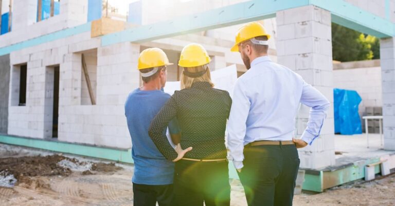 Contractors meeting to discuss reconstruction | ATI Restoration