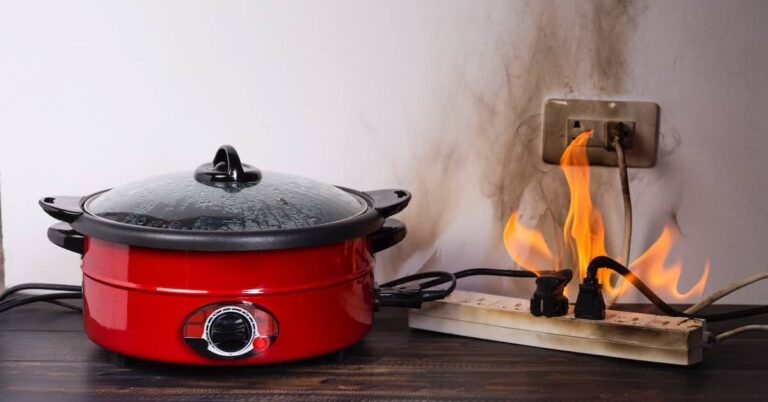 Electrical fire due to faulty slow cooker | ATI Restoration