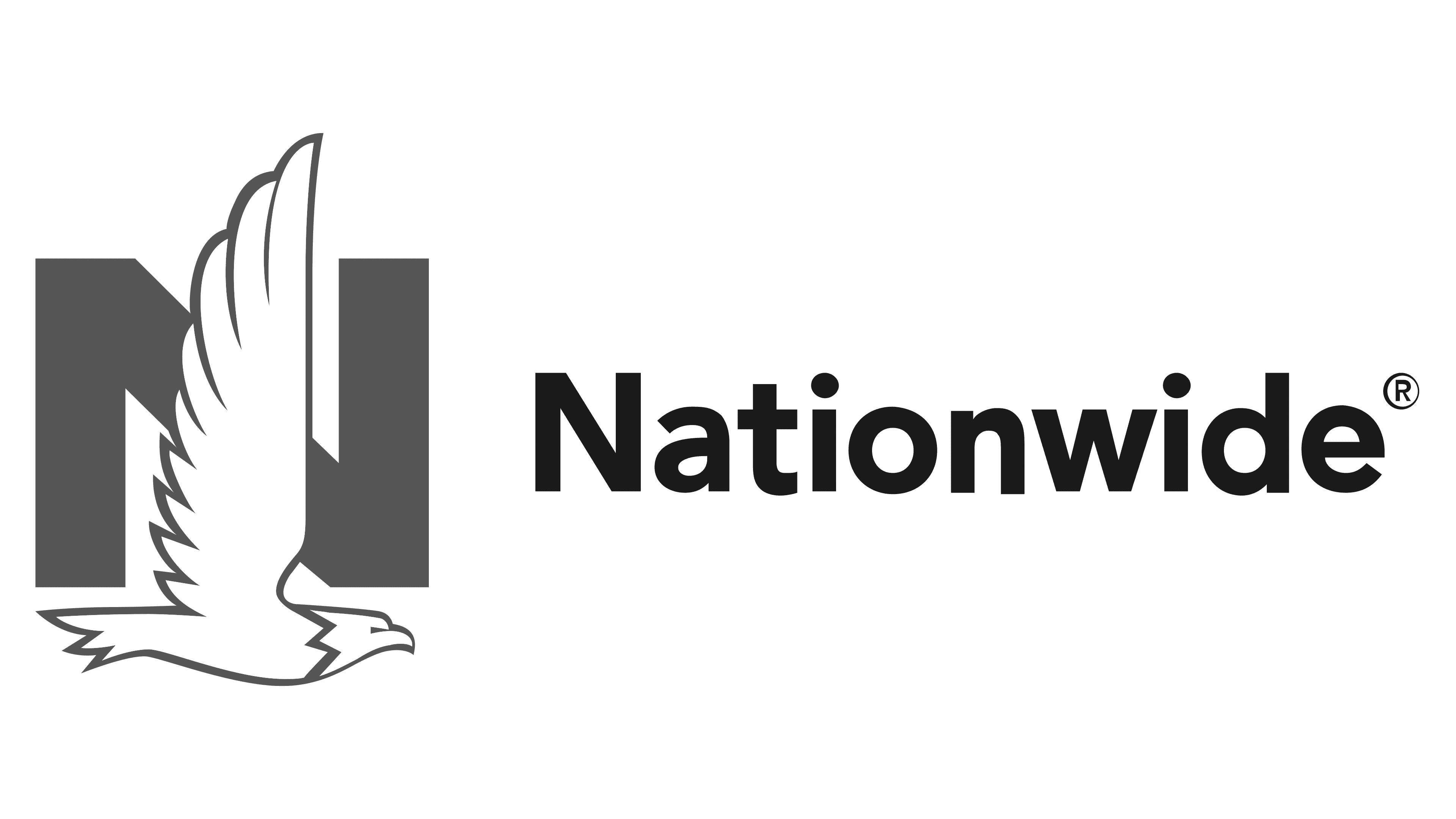 Nationwide logo with stylized N incorporating a bird in flight.